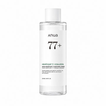 Anua - Heartleaf 77 + Hyaluron Soothing Toner, 250ml