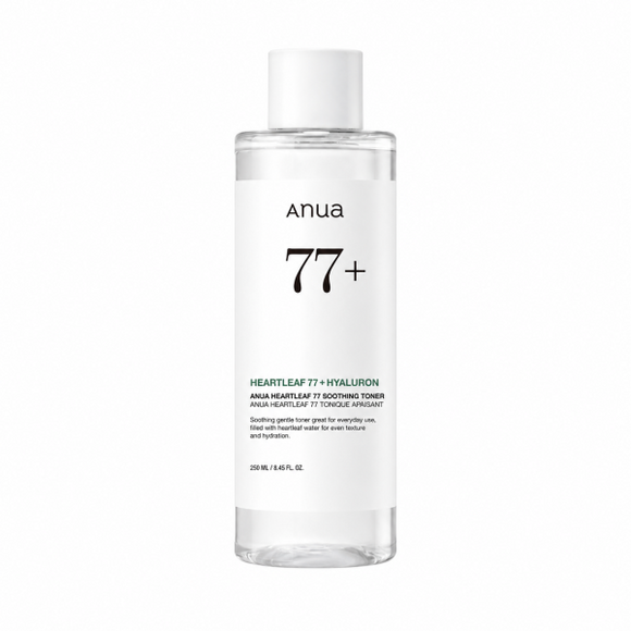 Anua - Heartleaf 77 + Hyaluron Soothing Toner, 250ml