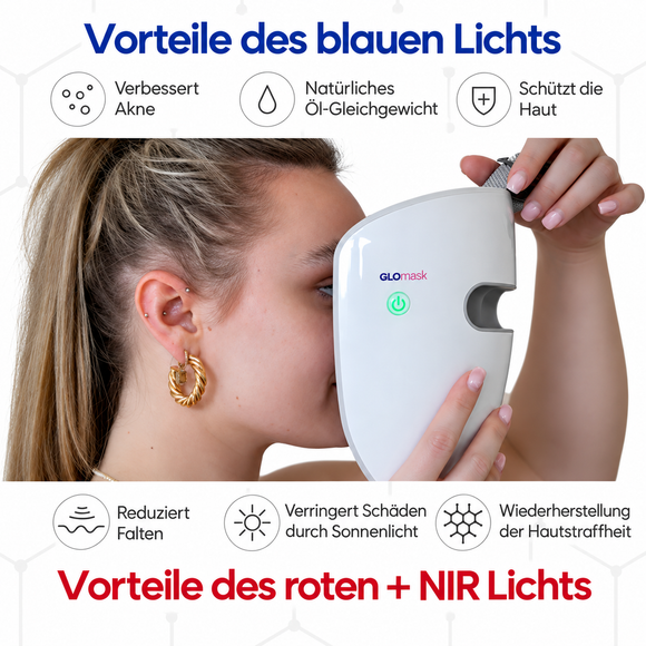 LED Lichttherapie - TensCare Glomask